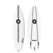 SURFit 3 Series Concave Rounded Square Tail Surfboard FCS II High Performance Shortboard