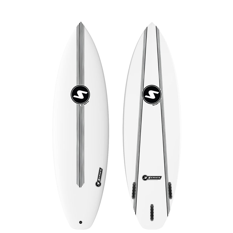 SURFit 3 Series Concave Rounded Square Tail Surfboard Futures High Performance Shortboard