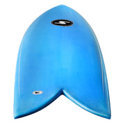 SURFit Fast Fish Surfboard Futures High Performance Fish Blue Tint Tail